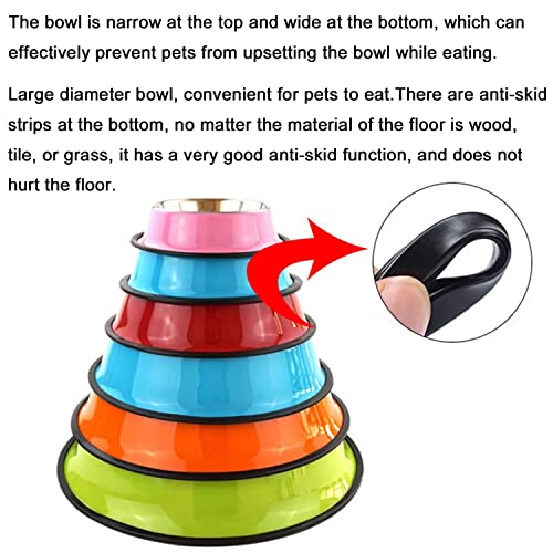 Custom Name Stainless Steel Dog Bowls for Medium-Large Dogs