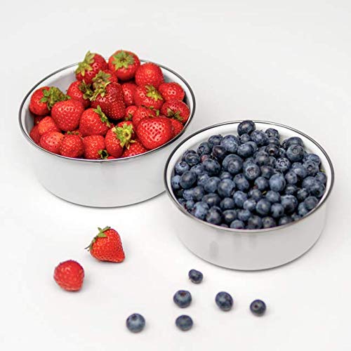 Custom Stainless Steel Enamel Dog Bowl with Photos