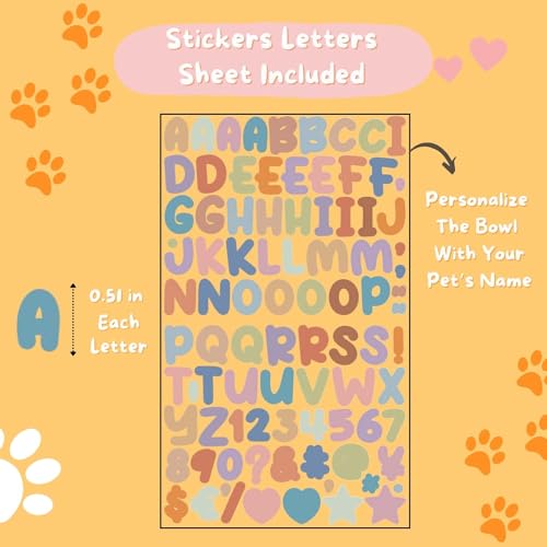 Kyo Personalized Stainless Steel Anti-Slip Dog Bowl (Blue)