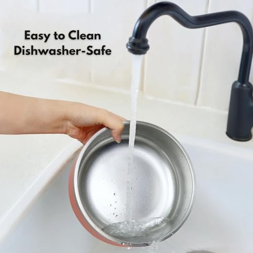 Kyo Personalized Stainless Steel Anti-Slip Dog Bowl (Blue)