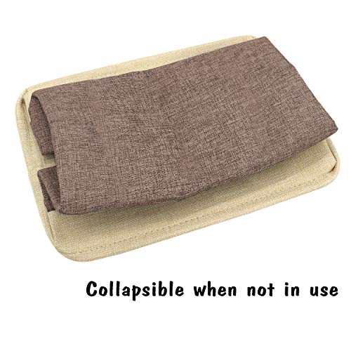 PET ARTIST Non-customized Dog Toy Storage Basket Bin- Rectangular Storage Box Chest Organizer for Dog Toys,Dog Coats,Dog Clothing,Dog Apparel & Accessories,Brown,Non-Custom