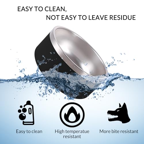 Personalized Dog Bowl Custom Pet Name 18oz Engraved Stainless Steel Non Slip Dog Bowls 18/32/42/64 oz Food and Water Dishes