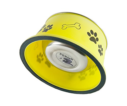 Ergonomic Personalized Spaniel Bowl for Long Ear Dog
