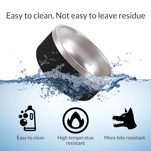 WBgjsnklbnl Personalized Dog Bowl with Name Custom Stainless Steel Food/Water Dishes Customized Engraved Logo Text for Small/Medium/Large Dogs Cat-32oz