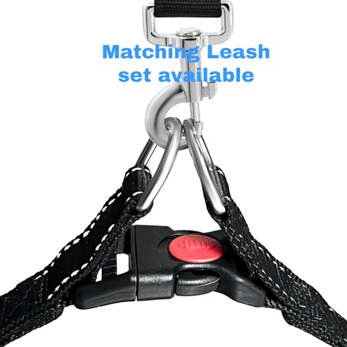 Customized Dog Harness with Name and Phone Number