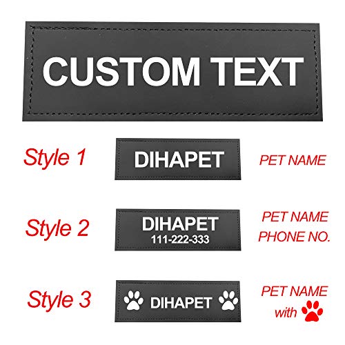 Personalized Dog Name Patch for Harness Vest Collar