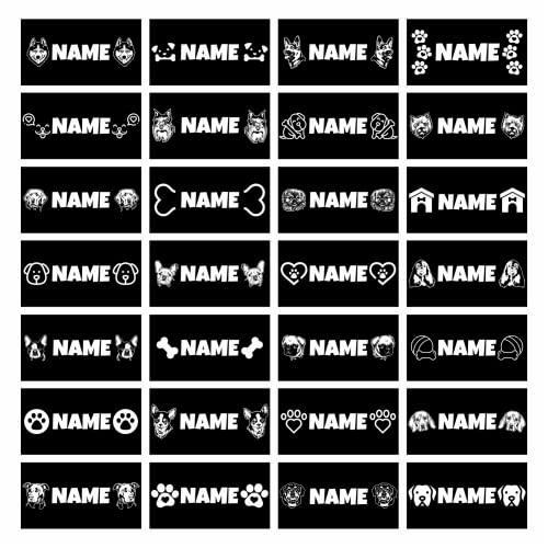 Personalized Stainless Steel Dog Bowl - Engraved with Breeds