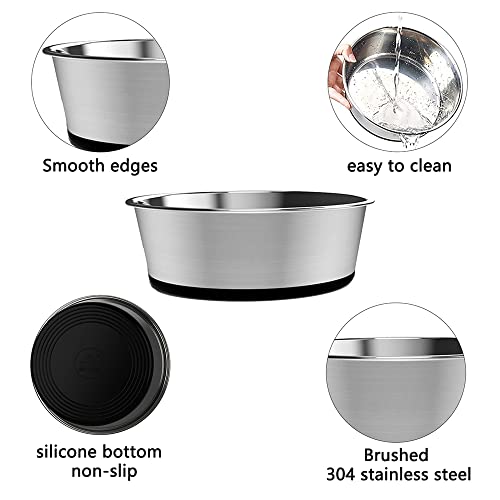 Custom Pet Stainless Steel Name Bowl for Dogs and Cats