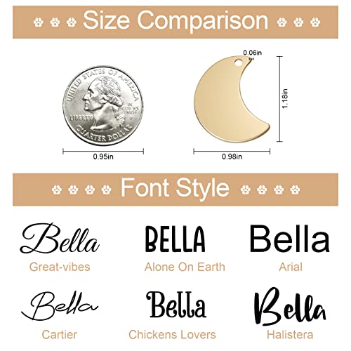 Starry Sky personalized Dog and Cat ID Tags