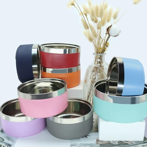 Personalized Stainless Steel Pet Bowl with Laser Engraving