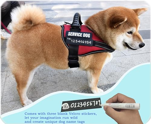 Customized No-Pull Dog Harness with Reflective Patches