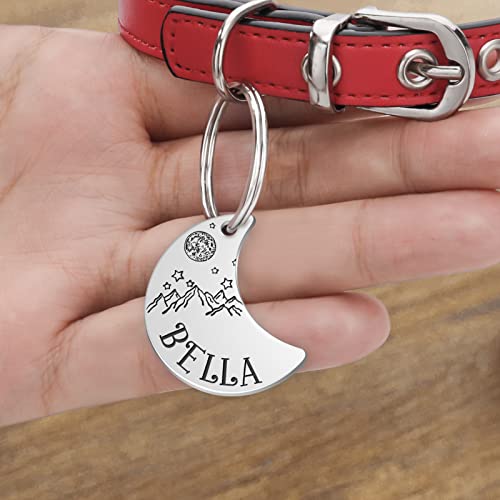 Starry Sky personalized Dog and Cat ID Tags