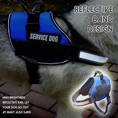 Customizable Service Dog Harness for Small Dogs, Pink