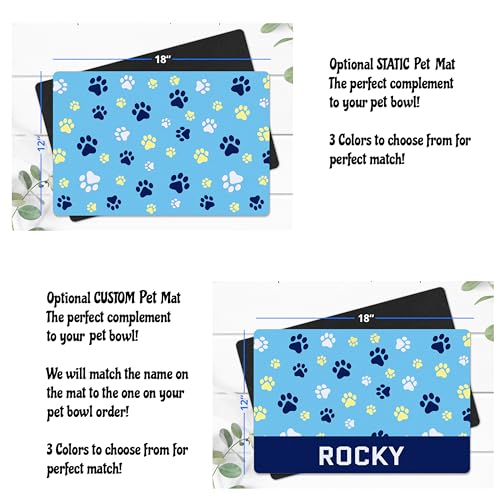 Custom Stainless Steel Cat Bowl with Engraving