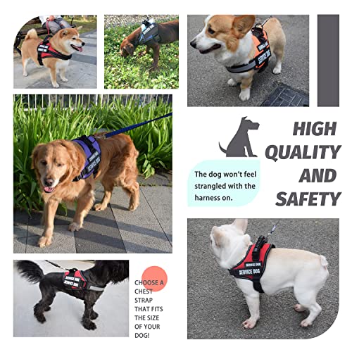 Customized No-Pull Dog Harness with Reflective Patches