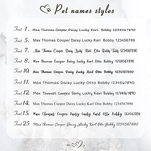 Engraved Silent Pet ID Tags - Customizable Stainless Steel