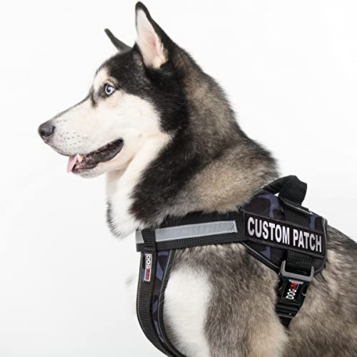 Custom Reflective Patch Set for Dog Vest or Collar