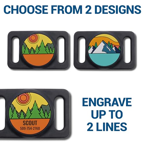 Custom Engraved Airtag Holder for Pet Collar