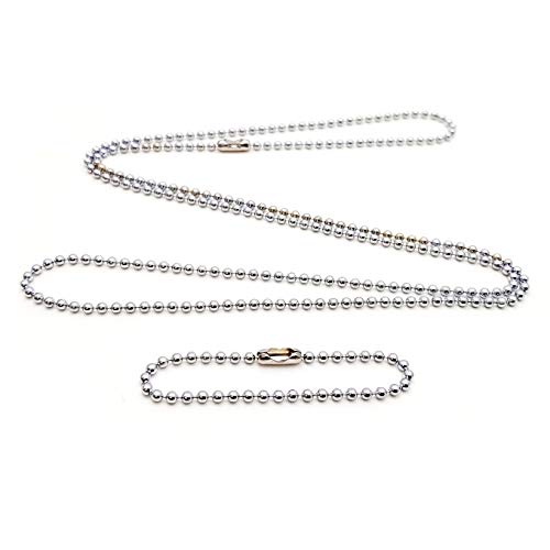 Personalized Military Dog Tag with Stainless Steel Ball Chain