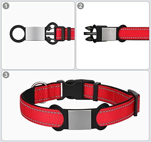 Personalized Silent Slide-On Pet ID Tags - Black