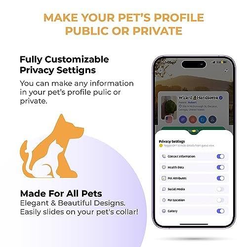 HeyBuddy™ Slide Series - Custom QR Code Pet Tags