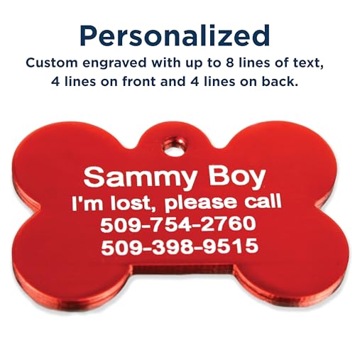 Personalized Engraved Dog and Cat ID Tags