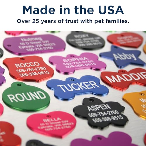 Personalized Engraved Dog and Cat ID Tags