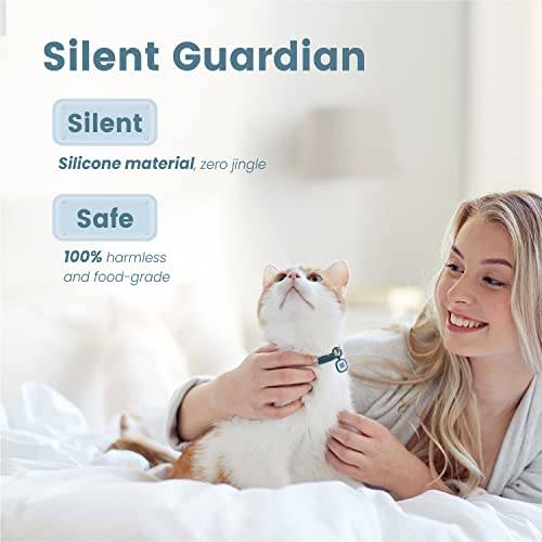 Pawaii Silent Silicone Dog ID Tag, Customizable Online Profile