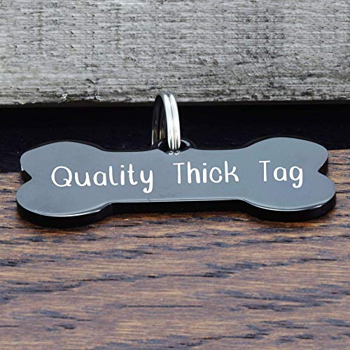 Personalized Stainless Steel Pet ID Tag with Mountain Design