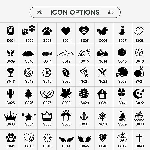 YEHANTI Personalized Engraved Stainless Steel Pet Dog Tags