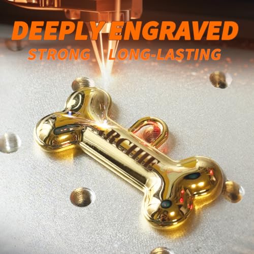 Stylish Personalized MEMOPAW Double-Sided Pet Tags