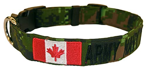 Custom 1" Dog Collars with Logo - 35 Fabrics!