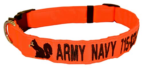 Custom 1" Dog Collars with Logo - 35 Fabrics!