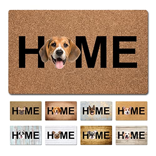 Personalized Funny Pet Photo Doormat for Home Decor