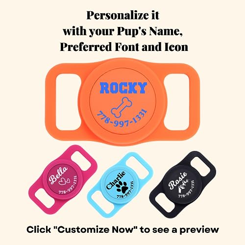 Personalized Airtag Holder for Dog and Cat Collars
