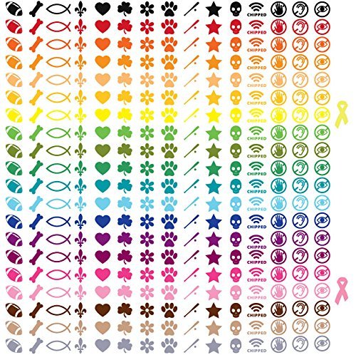 Custom Hi-Def Text & Art Dog Collar - 7 Sizes & 21 Colors