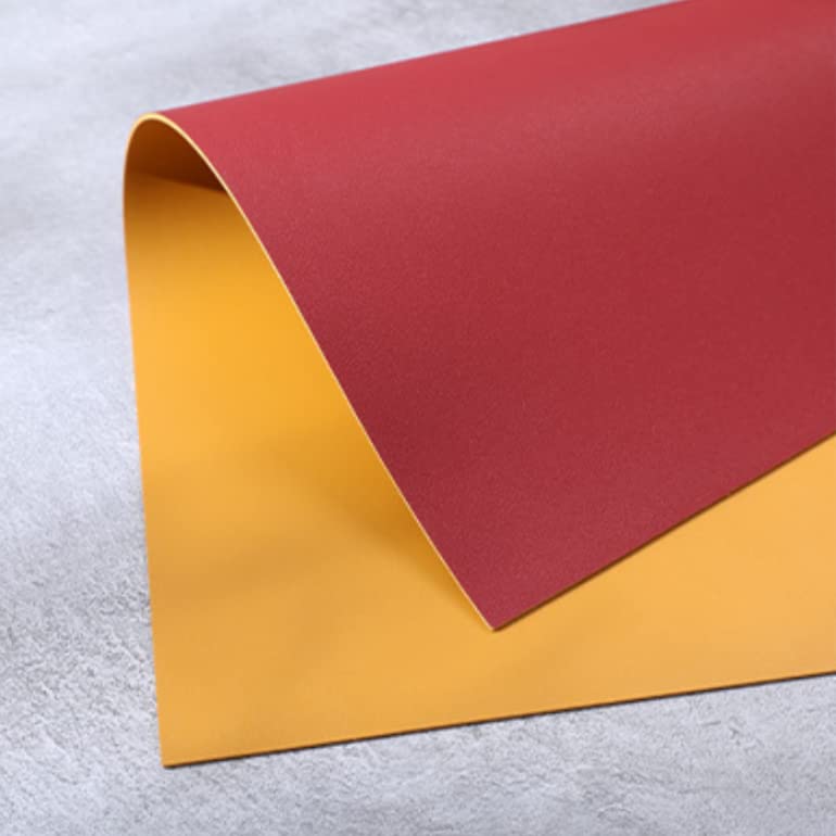 Personalized Double-Sided Waterproof Pet Placemat - PVC Leather