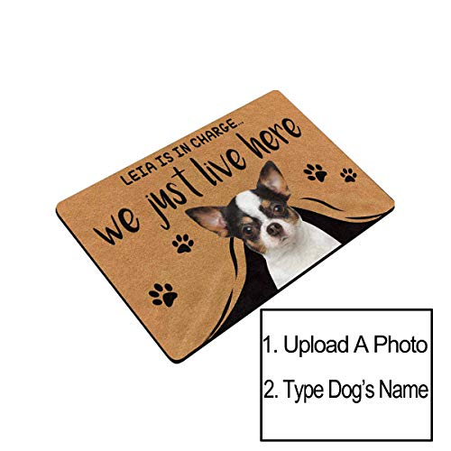 Personalized Pet Doormat - Pet's Name and Picture