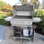 Bull Outdoor Products Angus 44000 Propane Grill Cart