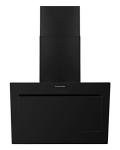 90cm Black Glass Chimney Cooker Hood