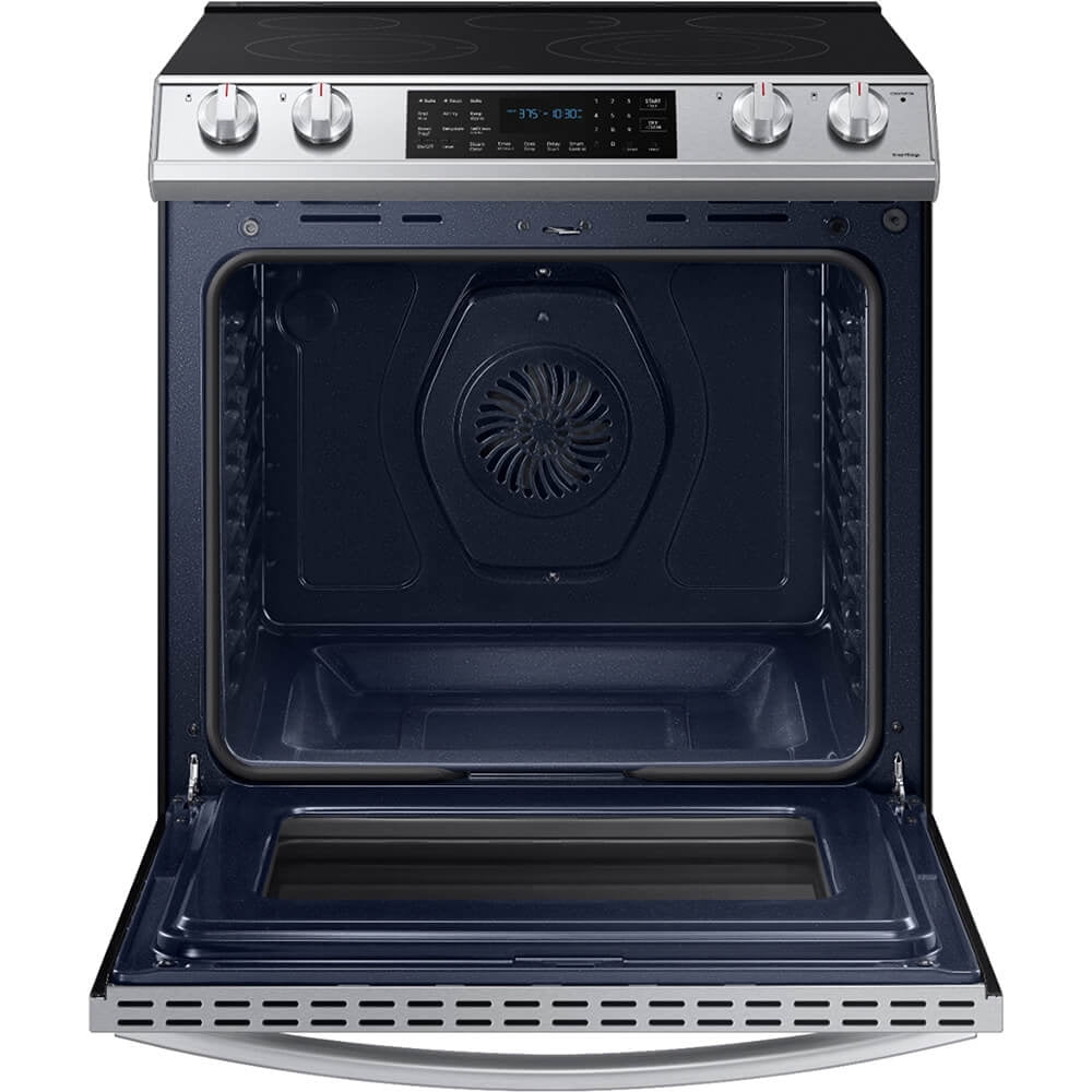 Samsung Wi-Fi Range with Air Fryer & Front Control