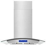 Stainless Steel Island Range Hood - 30 Inch