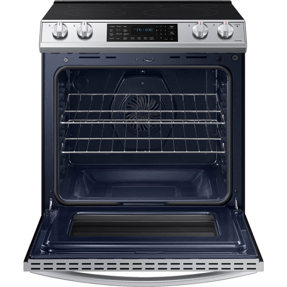Samsung Wi-Fi Range with Air Fryer & Front Control