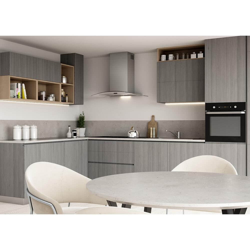 Broan 30" Curved Glass Wall Mount Range Hood