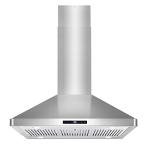 Island Range Hood with 3-Speed Fan, LED Lights