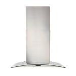Broan 30" Curved Glass Wall Mount Range Hood