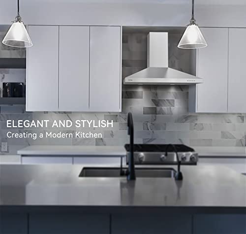 30 inch Stainless Steel Wall Mount Range Hood