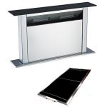 Cookology Island Downdraft Range Hood (60cm, Stainless Steel)