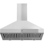 Stainless Steel Island Mount Range Hood (36")