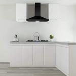 Black 24" Ducted/Ductless Range Hood with LED Light